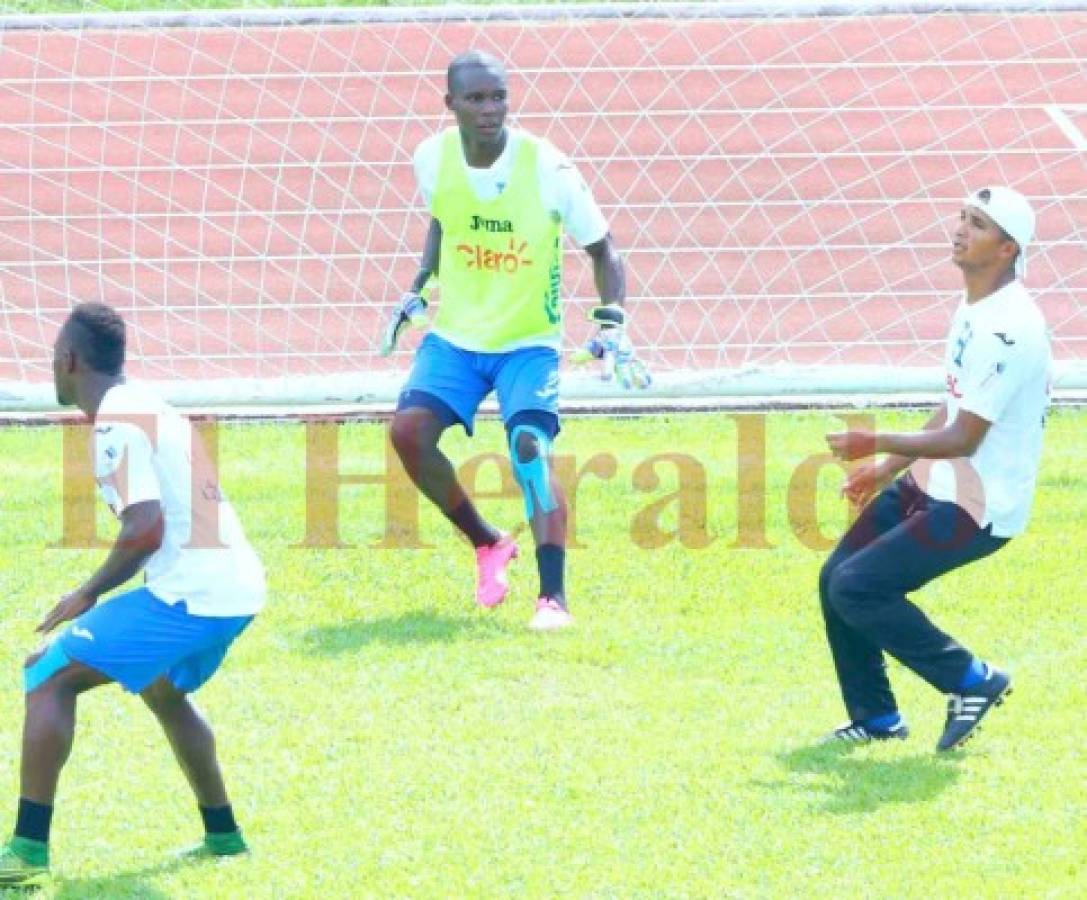 ¡Golearon a Rubilio! el singular entrenamiento de la Selección de Honduras