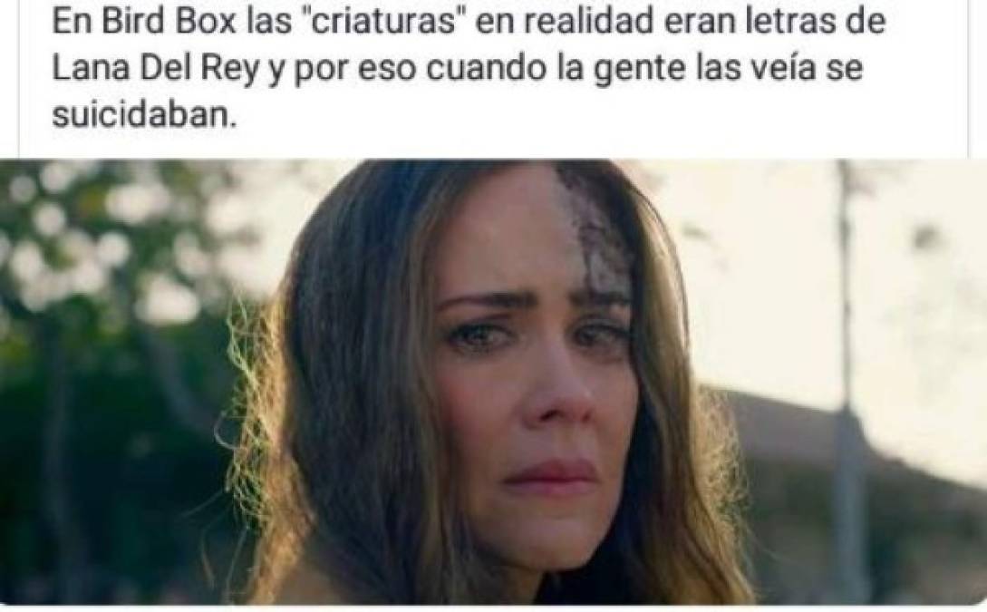 Destrozan a Sandra Bullock con divertidos memes de la película Bird Box: A ciegas