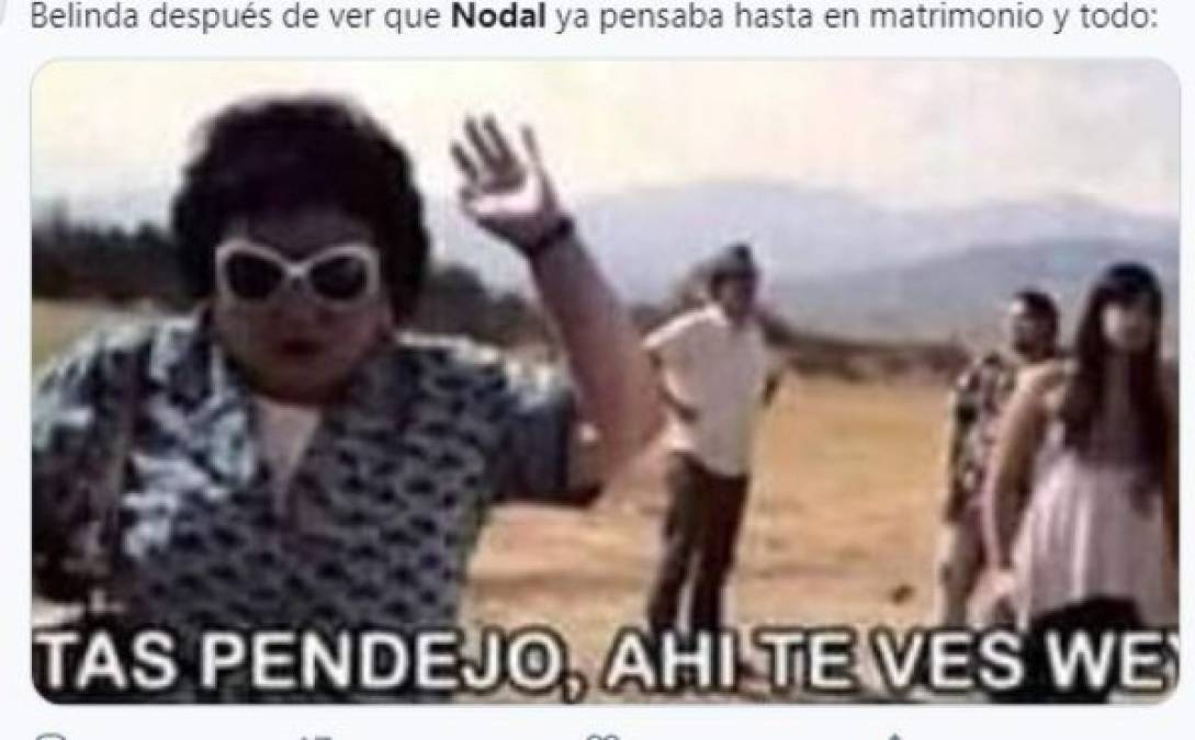 Se desata ola de memes tras supuesta ruptura entre Belinda y Christian Nodal