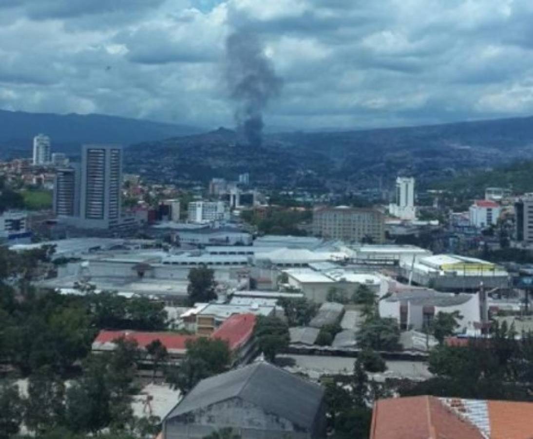 Incendio destruye al menos tres viviendas en la capital de Honduras