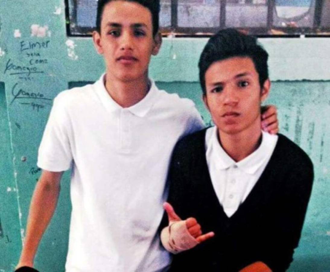 Dos grandes amigos. Flavio y Fernando son los dos estudiantes víctimas de la violencia en el Hato de Enmedio.