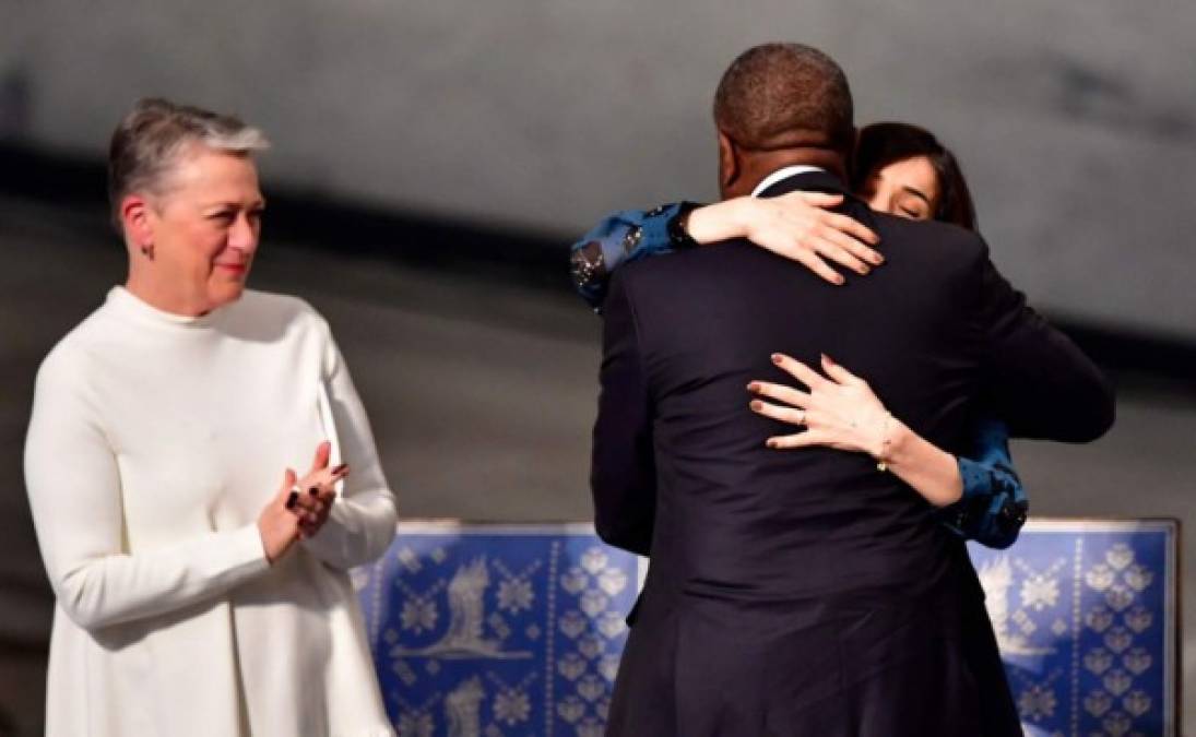 Así fue la entrega de los Premios Nobel de la Paz 2018 a Murad y Mukwege