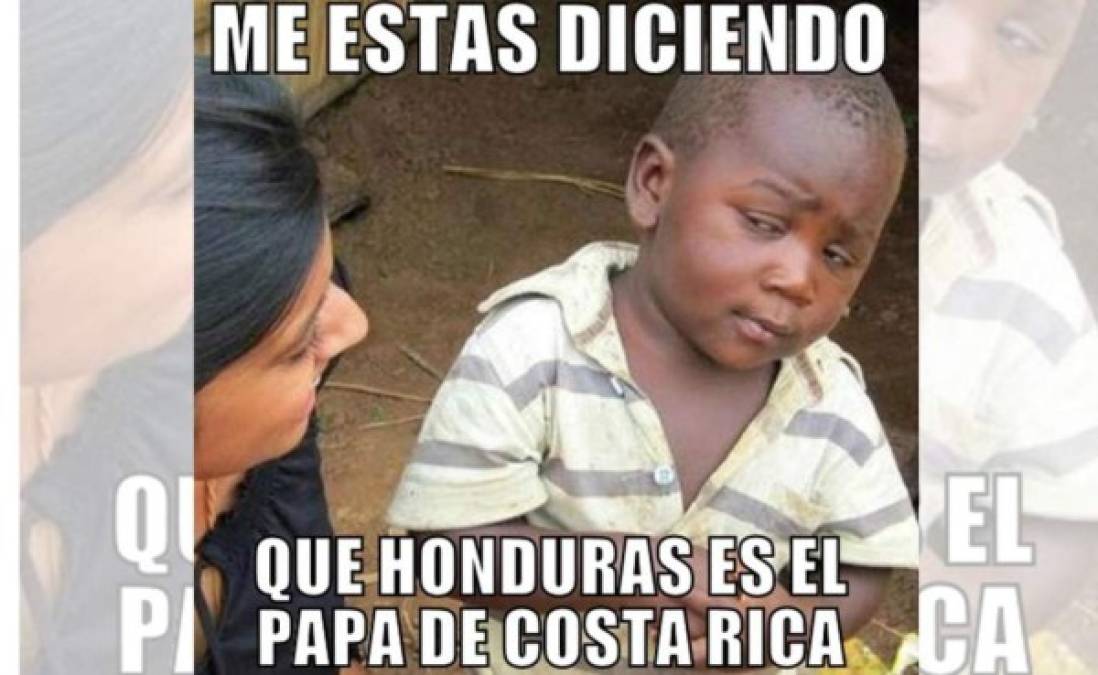 Los memes tras el doloroso empate 1-1 entre Costa Rica vs Honduras en San José