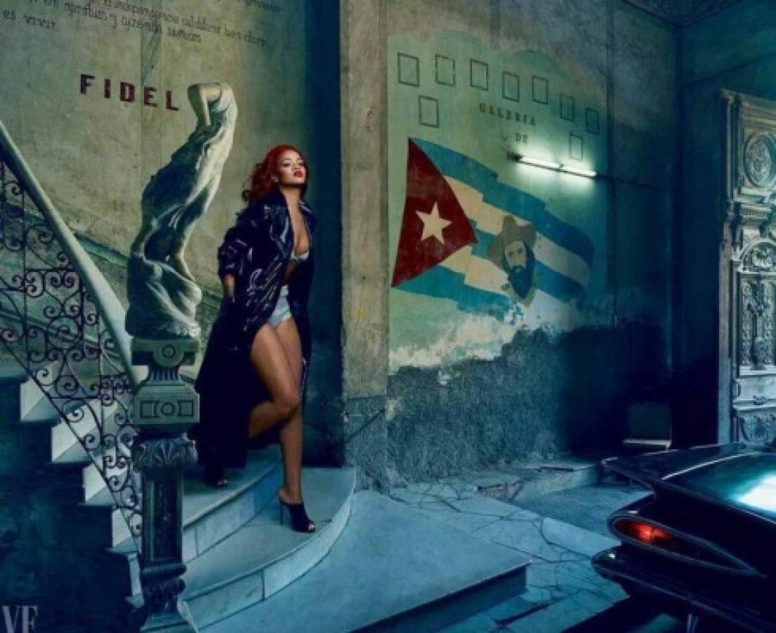 Rihanna se desnuda en Cuba para Vanity Fair