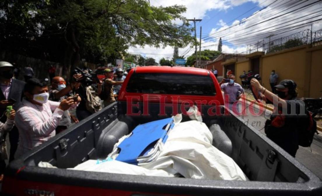 FOTOS: Así quedó la escena del crimen del abogado Melvin Bonilla