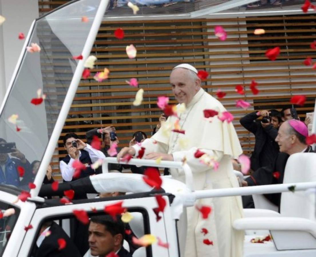 La visita del Papa a Ecuador en fotos