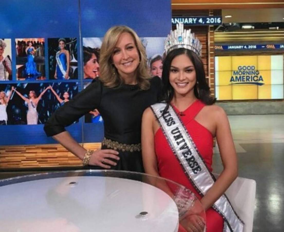 ¿Miss Universo dispuesta a compartir la corona con Miss Colombia?