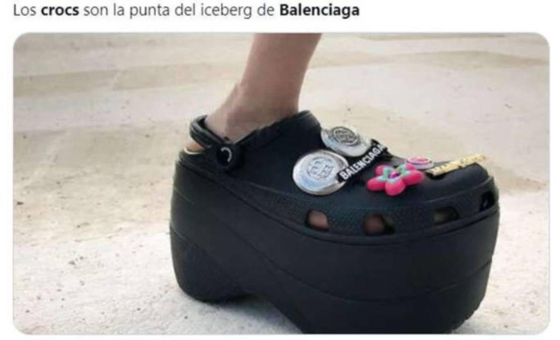 Clones: las nuevas sandalias crocs con tacón que desatan los memes en Internet