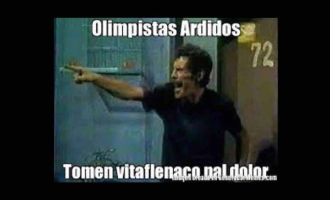 Los divertidos memes que dejó el clásico Olimpia vs Motagua