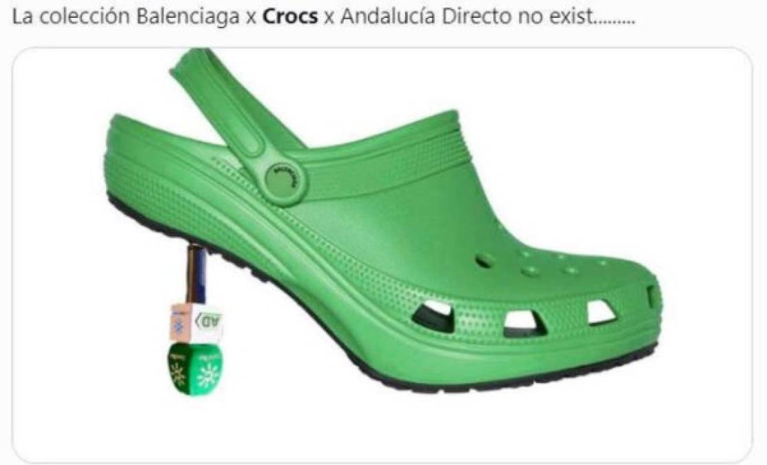 Clones: las nuevas sandalias crocs con tacón que desatan los memes en Internet