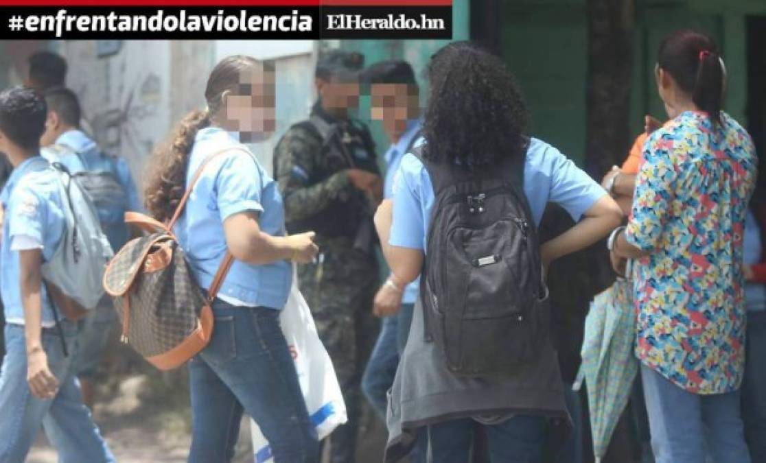 Maras sellan centros educativos; autoridades responden con militares y seguridad privada