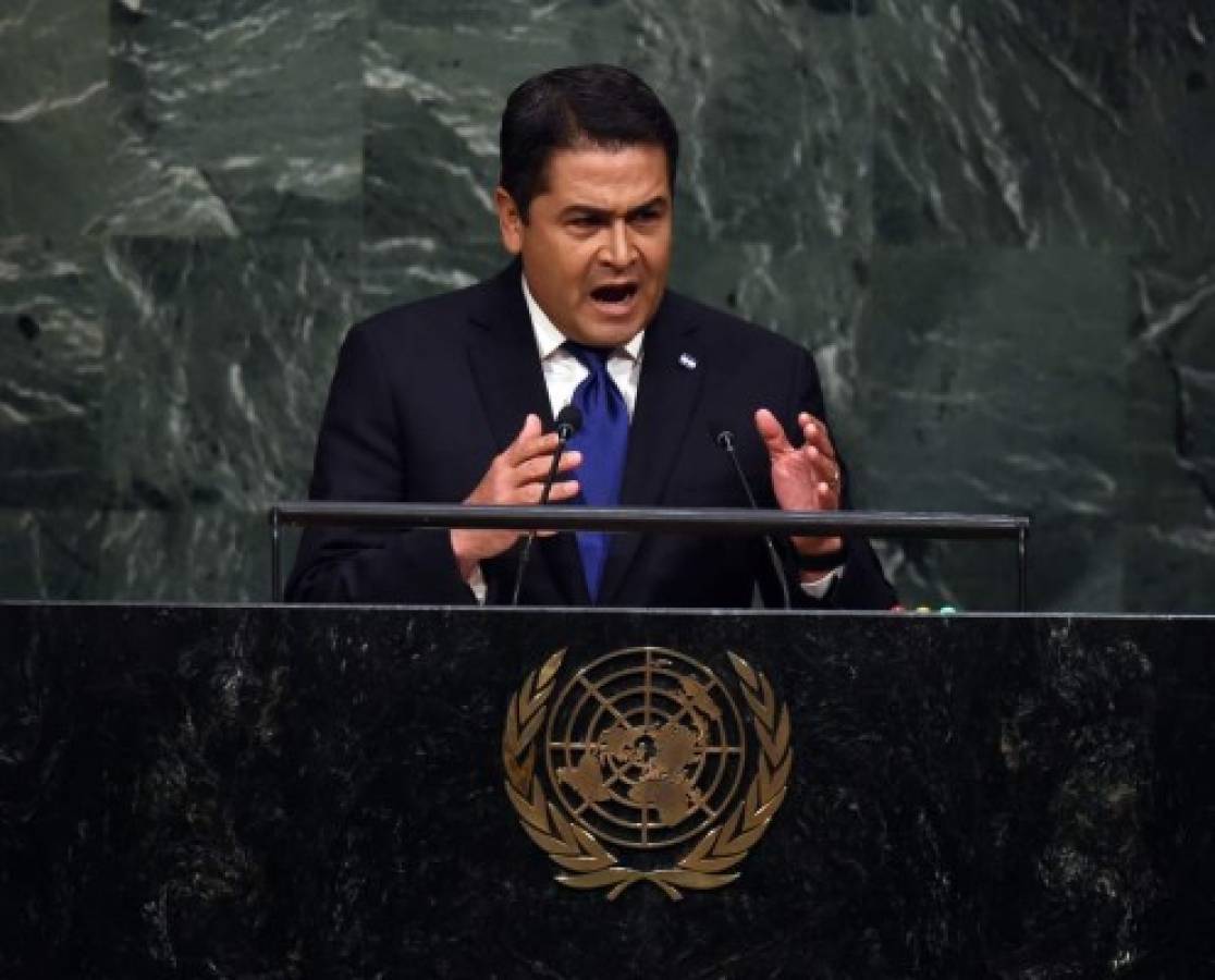 Presidente de Honduras llama a líderes a tomar acciones ante cambio climático