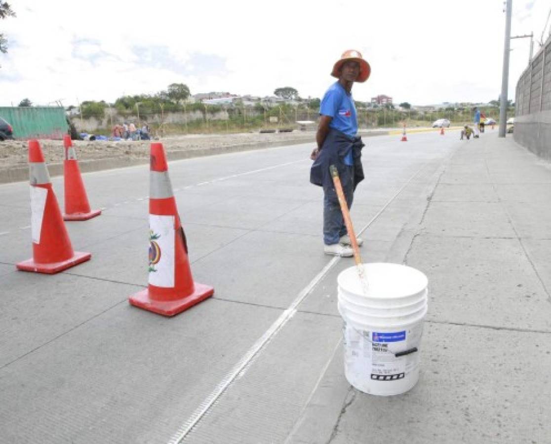 50 millones de lempiras para señalizar vías del Distrito Central