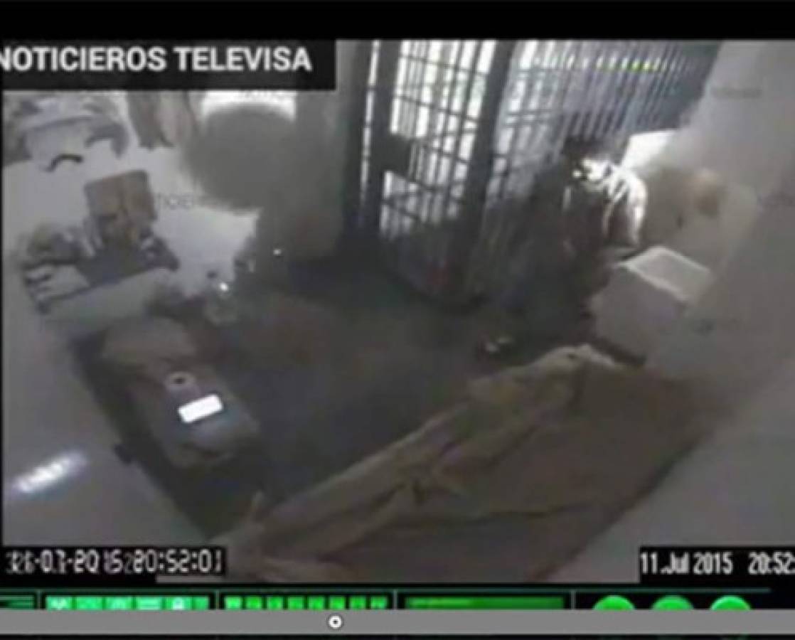 Video con audio: Momento en el que 'El Chapo' Guzmán huye del penal