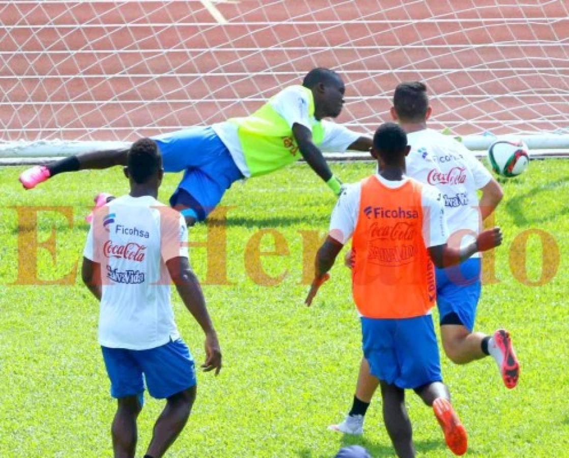 ¡Golearon a Rubilio! el singular entrenamiento de la Selección de Honduras