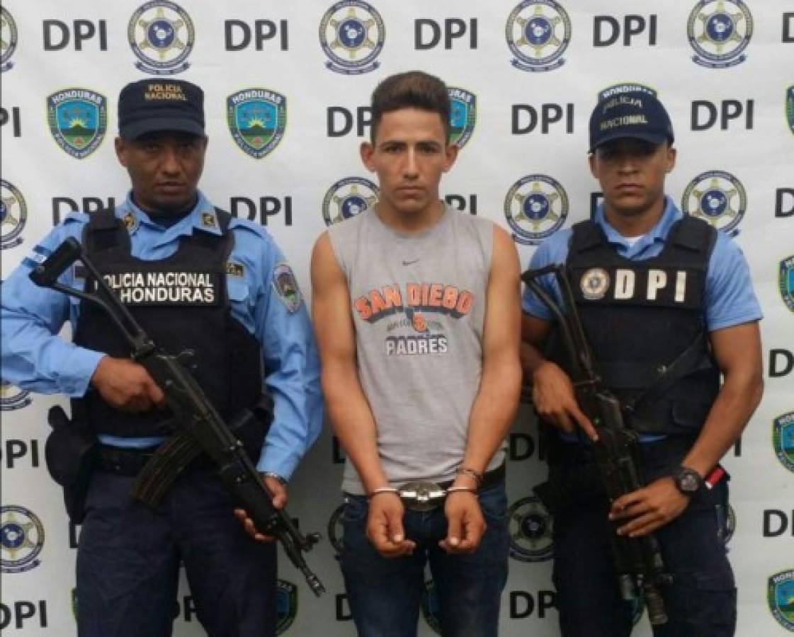 Capturan a varios integrantes de bandas criminales que operan en Copán y Santa Bárbara