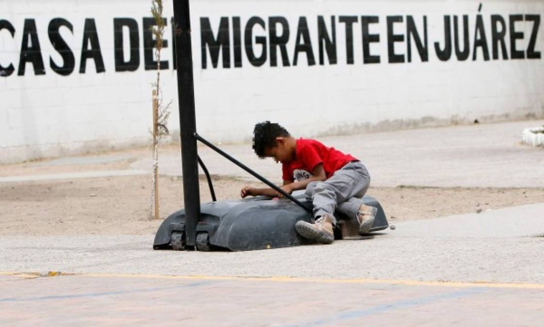 FOTOS: Niños también se aferran al 'sueño americano' de sus padres que migran hacia EEUU