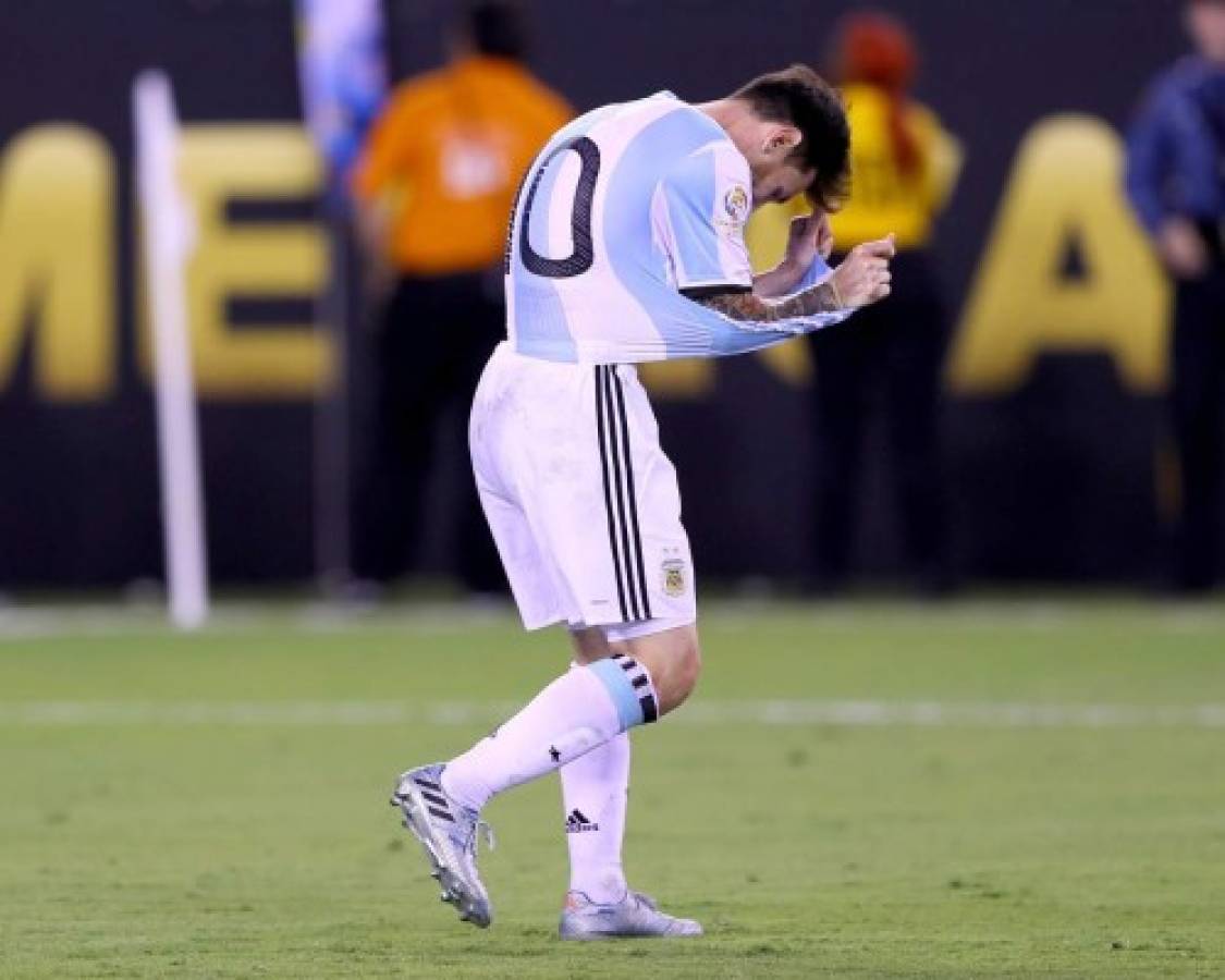 Se terminó para mi la selección argentina, dice un Messi desilusionado  
