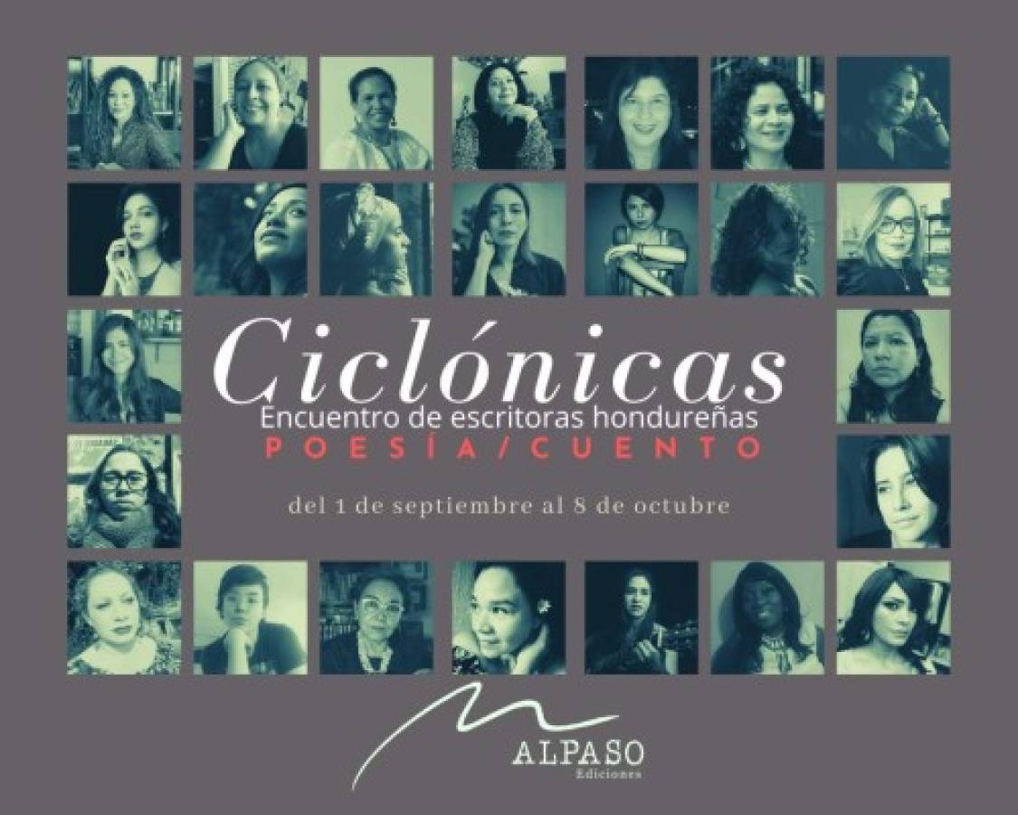 'Ciclónicas”, mujeres escritoras de Honduras