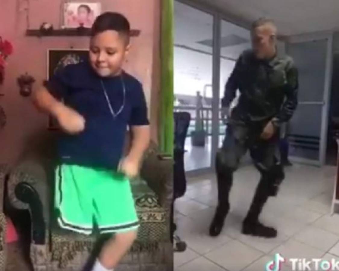 Guerrero sobreviviente de cáncer se une al baile del militar de TikTok