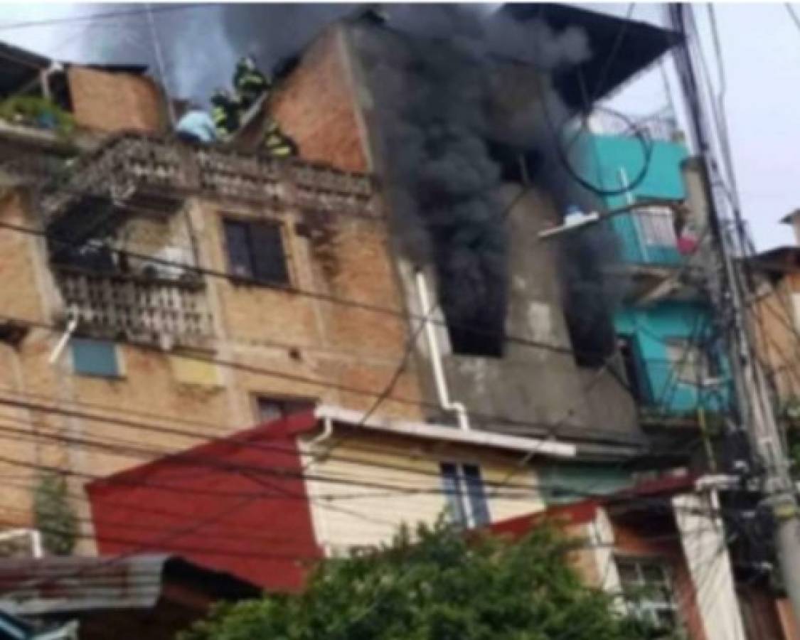 Tres lesionados y daños materiales deja voraz incendio en la capital