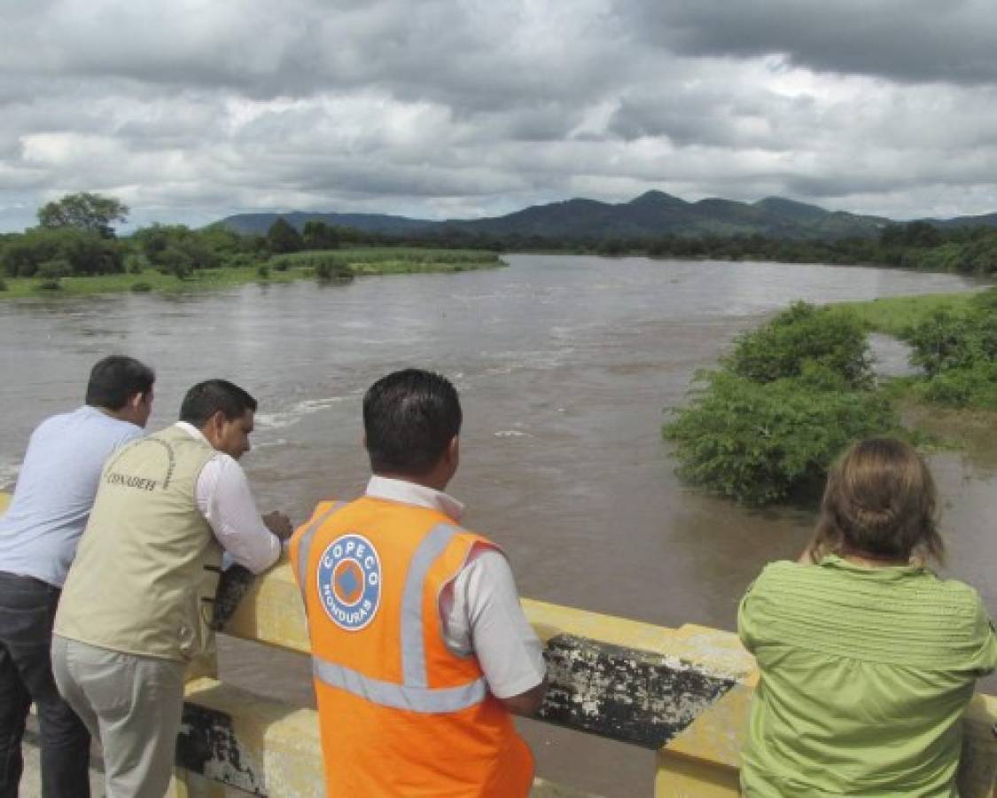 Inundadas las partes bajas de Choluteca y Marcovia