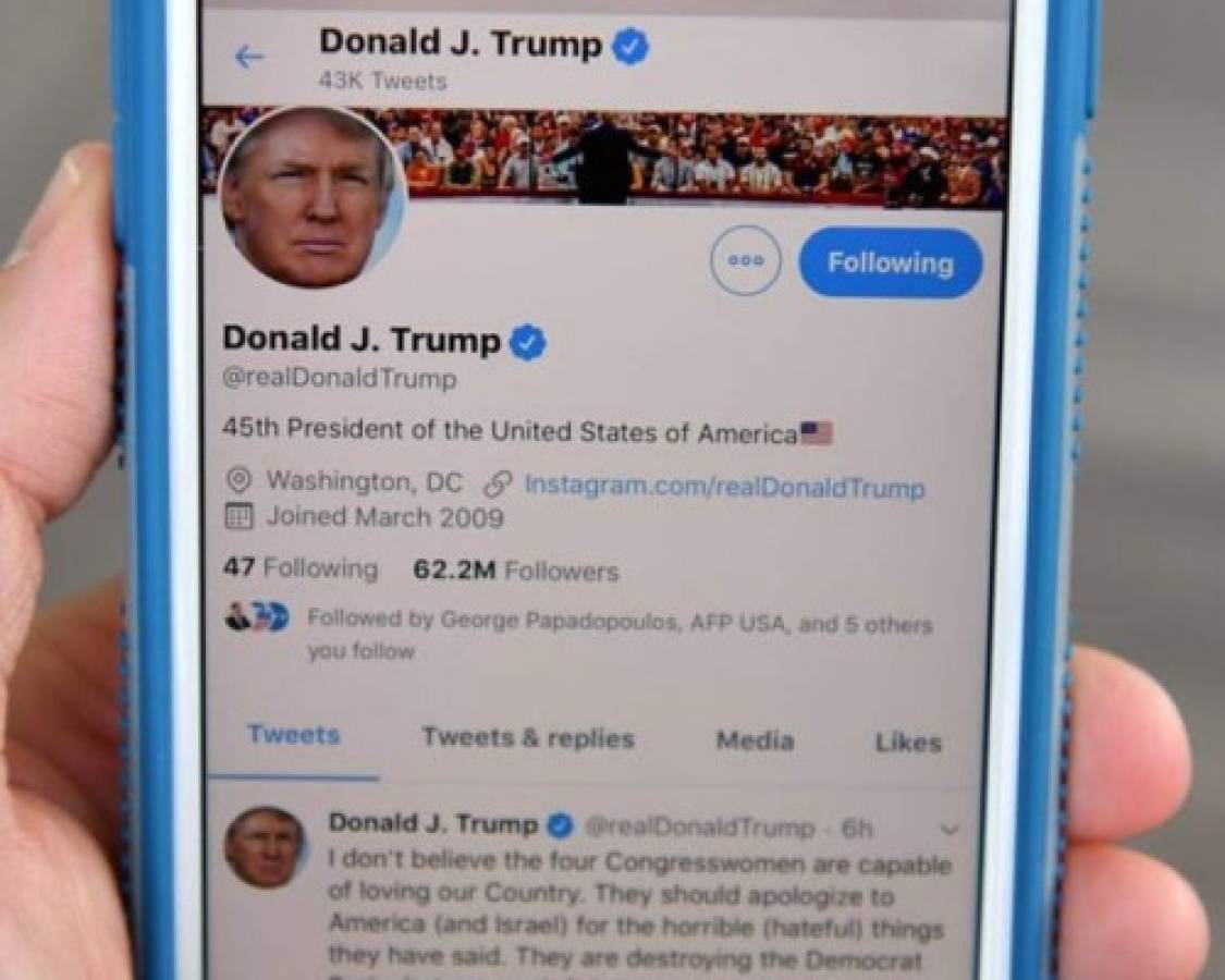 Twitter etiqueta por primera vez un tuit de Trump como engañoso