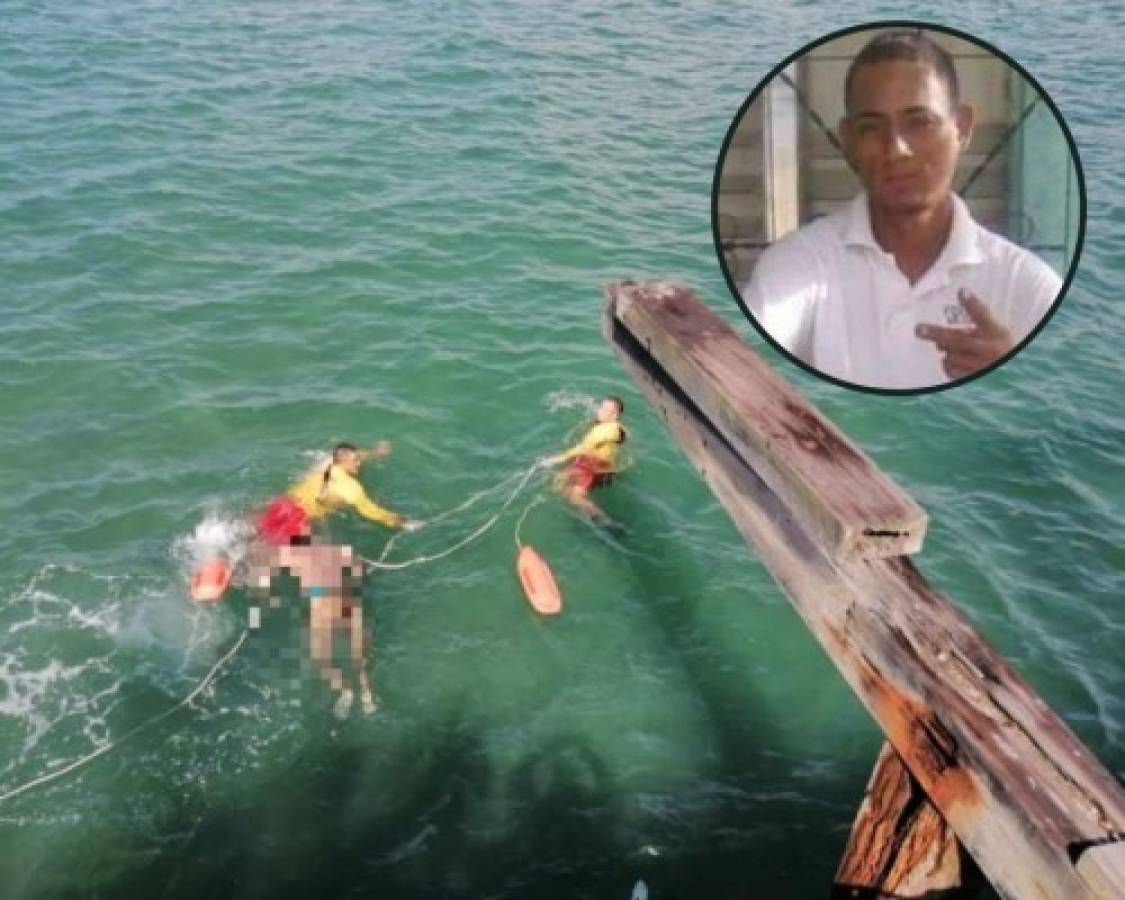 Tras intensa búsqueda rescatan cadáver de pescador ahogado en Tela