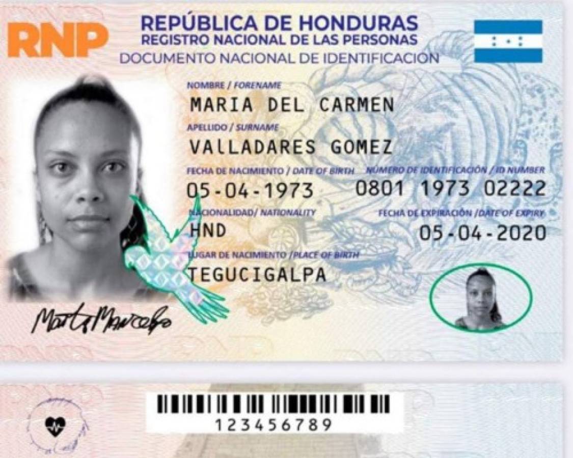 Comienza la impresión de la nueva identidad hondureña