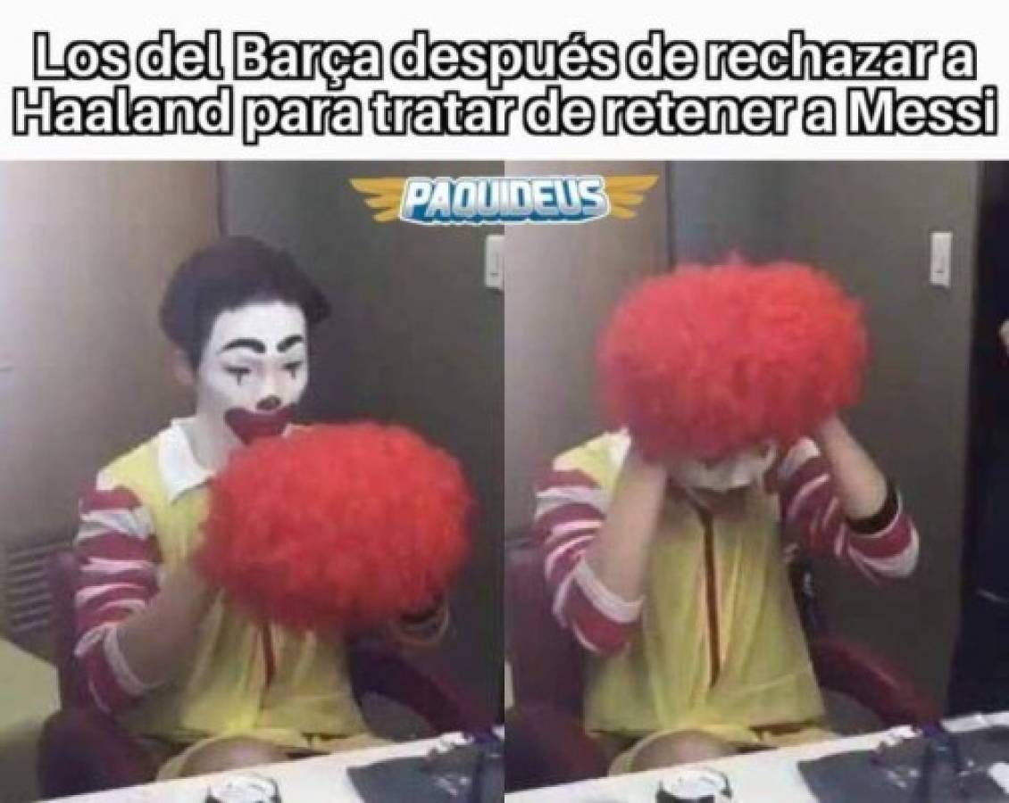 La salida de Messi del Barcelona provocó estos divertidos memes en las redes sociales