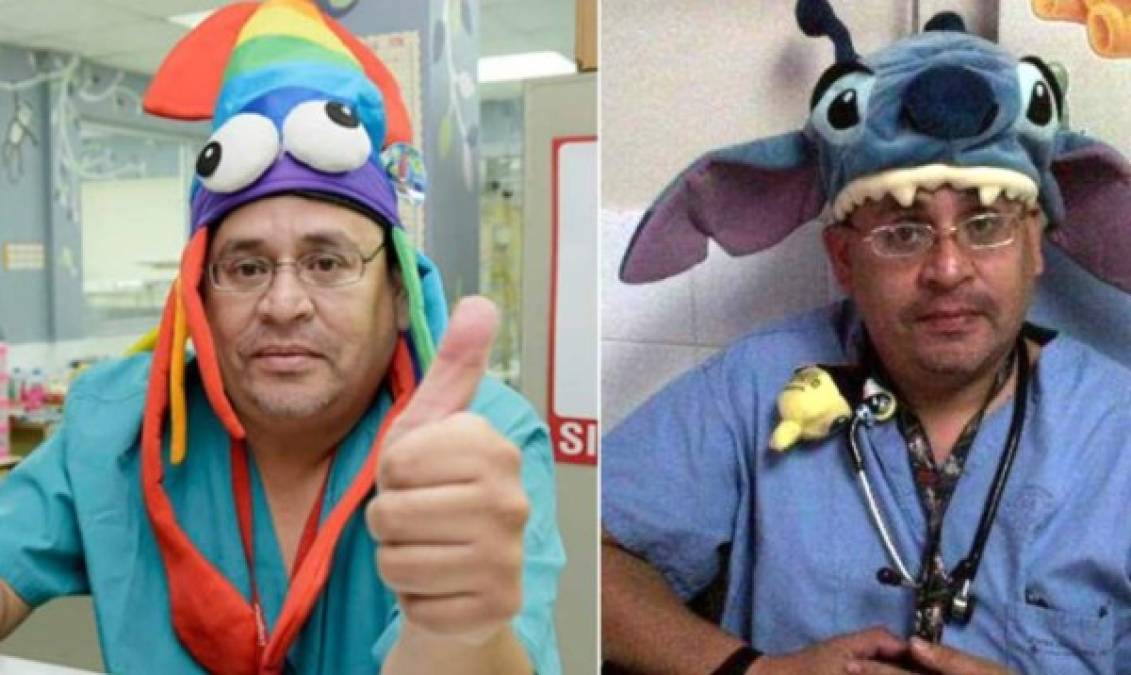 Así era 'Patch Adams' Bustillo, el doctor que conquistó el corazón de los niños hondureños