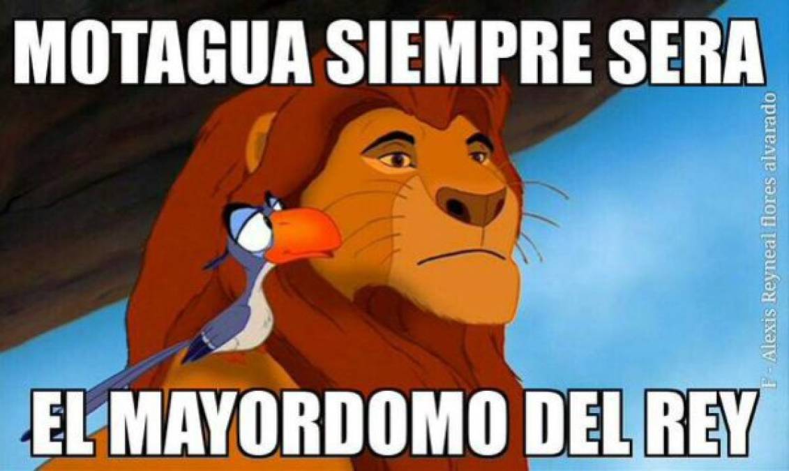 Los mejores memes que dejó el partido entre Olimpia y Motagua