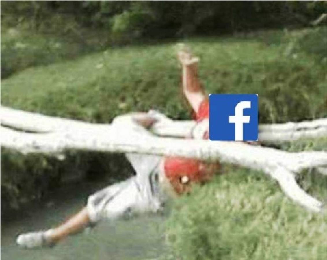 Los memes por la caída mundial de Facebook