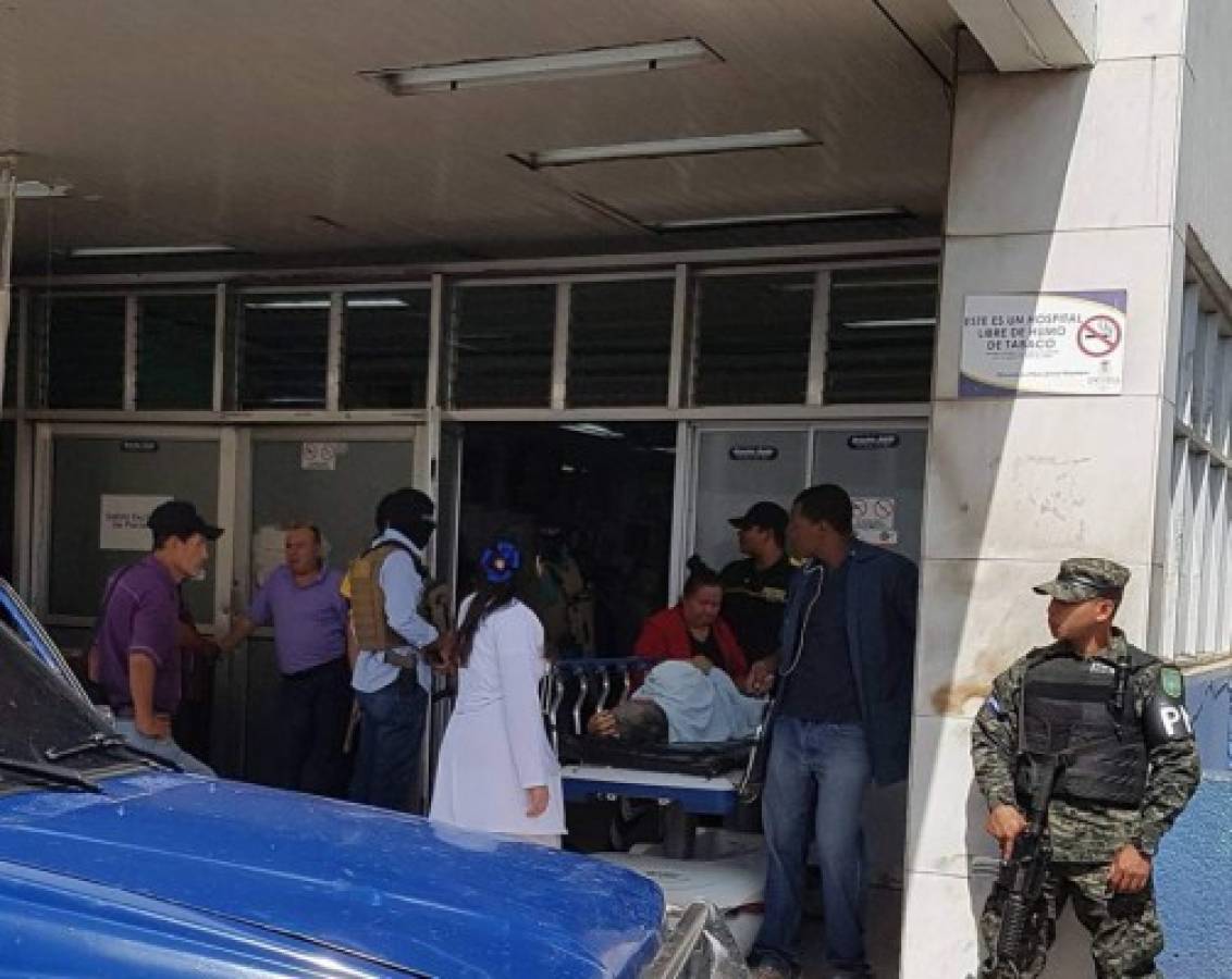 'Código rojo' en el Hospital Escuela tras ingreso de pandilleros heridos luego de enfrentamiento