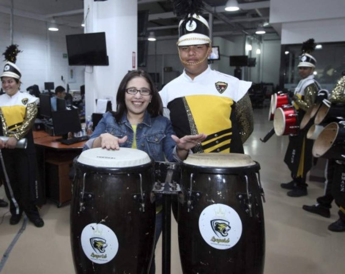 Civismo y fervor patrio de bandas en EL HERALDO