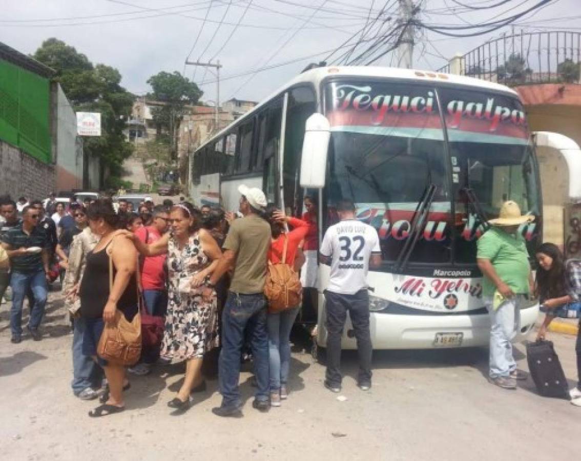 Inicia éxodo de viajeros en capital de Honduras por Feriado Morazánico