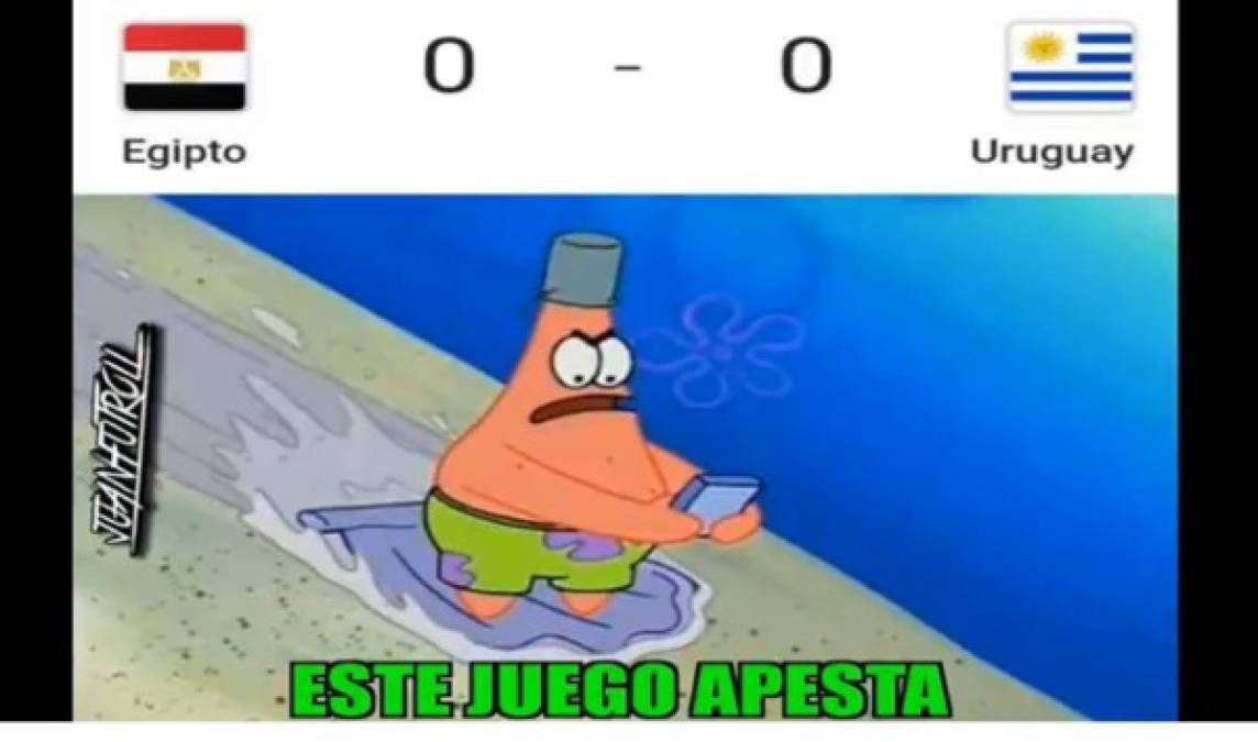 Los divertidos memes que dejó el partido entre Egipto y Uruguay en la 2018 FIFA World Cup