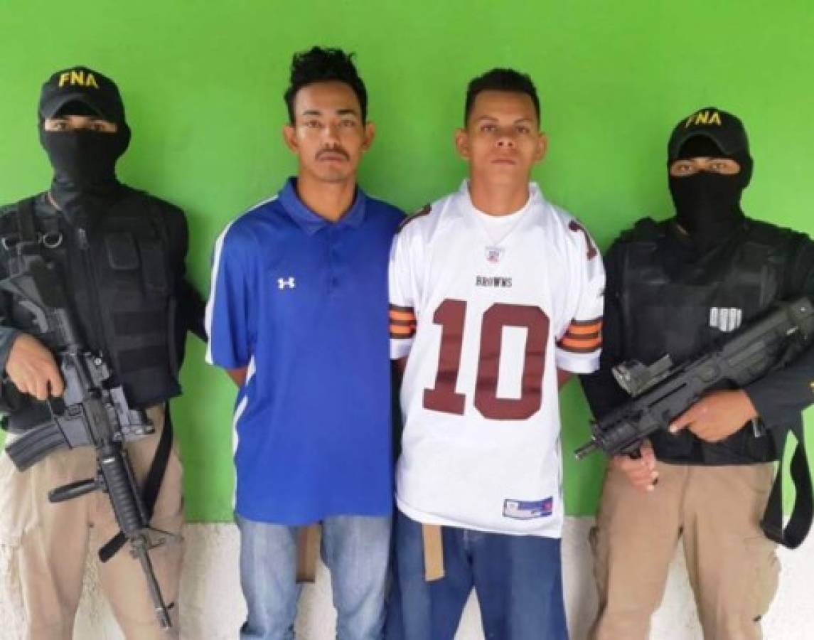 Honduras: Capturan a dos presuntos pandilleros de la MS-13