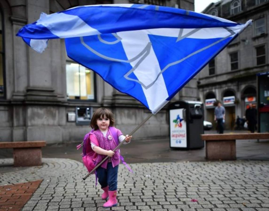 Dura campaña por independencia de Escocia