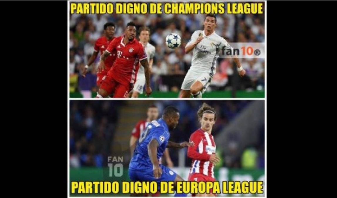 Los memes del partido Real Madrid - Bayern Múnich por el pase a semifinales