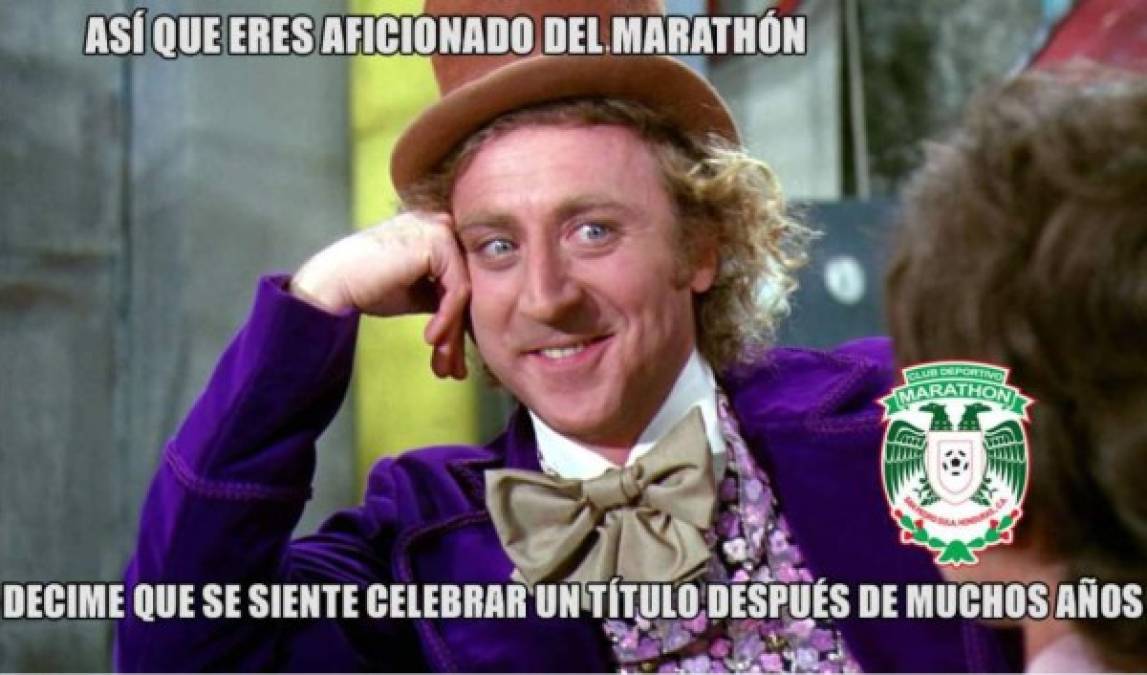 Los memes que dejó la coronación del Marathón en la Copa Presidente