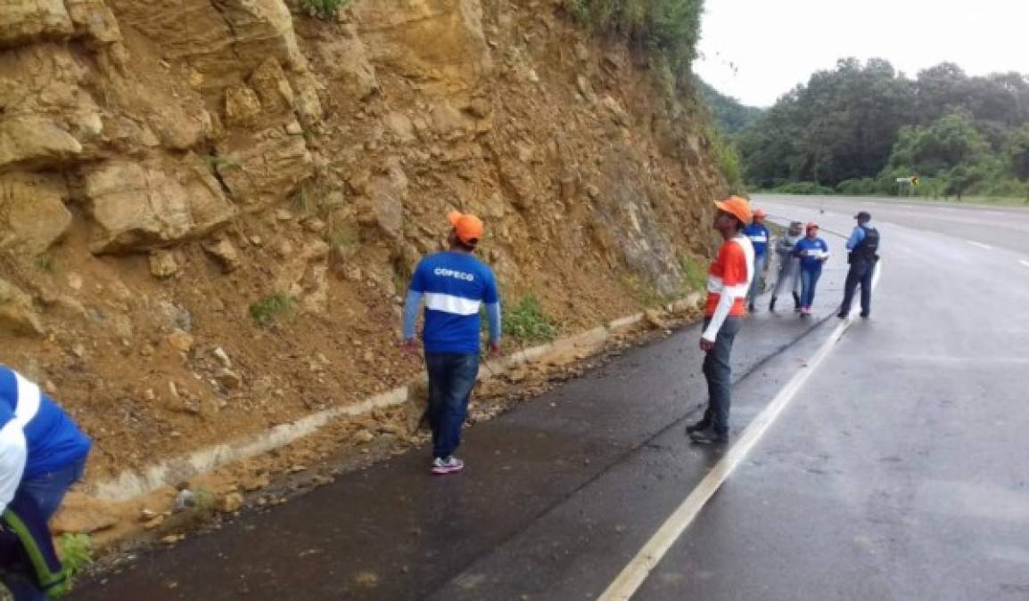 ﻿Fotos: Daños provocados por las fuertes lluvias en el territorio hondureño