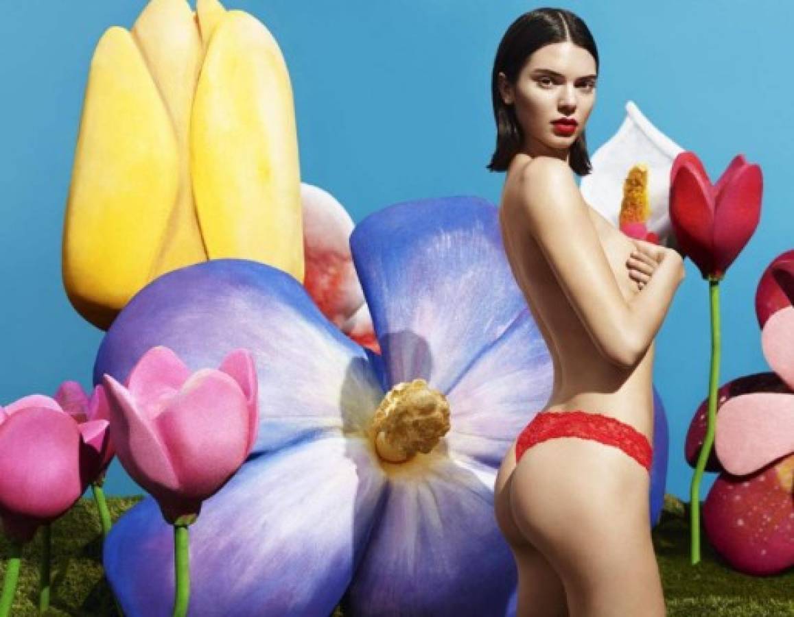 Kendall Jenner alborota las redes sociales con atrevida y sensual lencería