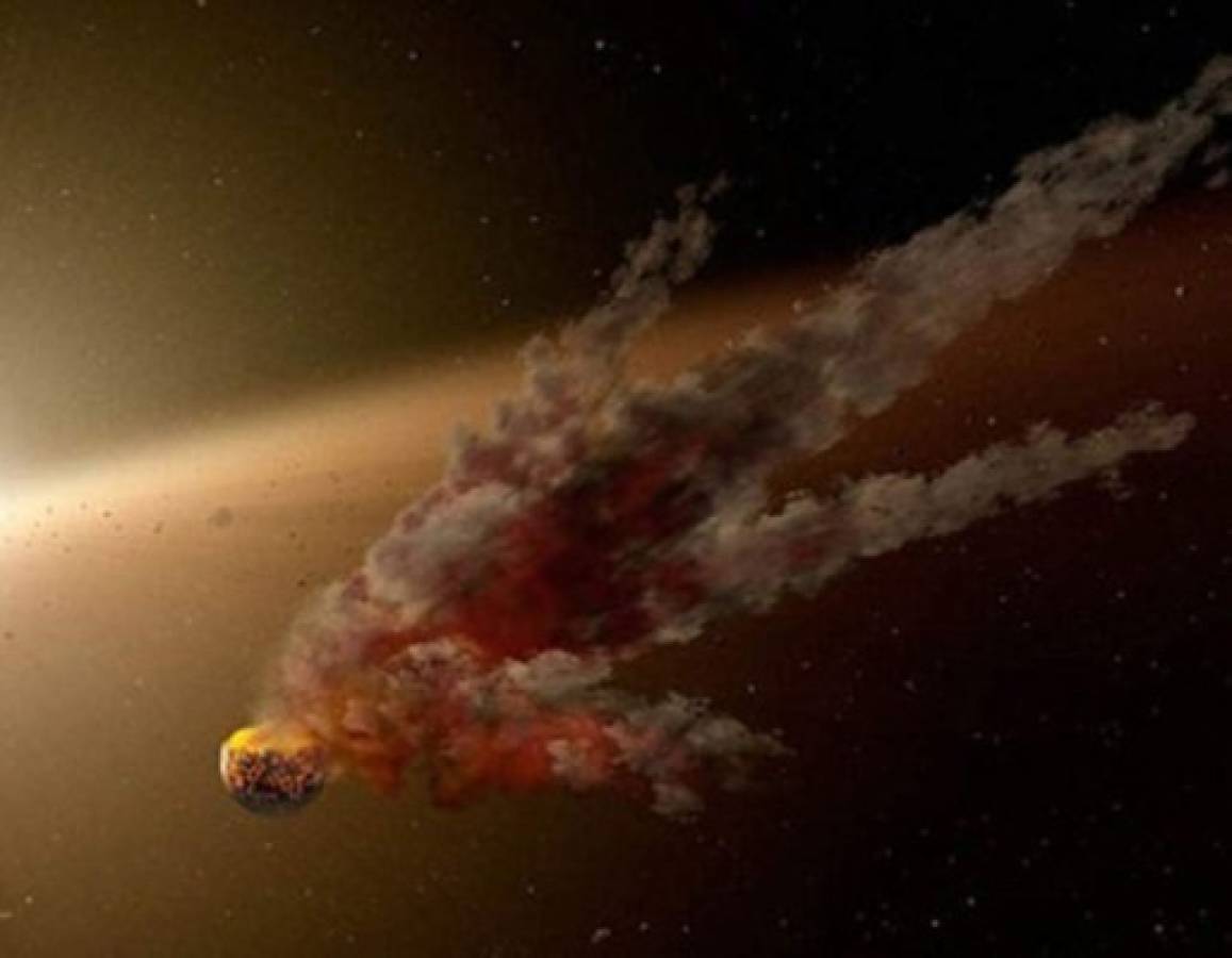 Descubren colisión de asteroides que podría formar una 'nueva Tierra'