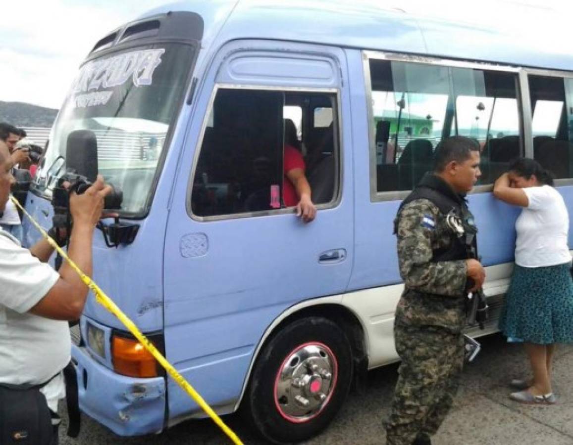La muerte de transportistas, los mayores afectados por inseguridad en transporte público (Foto: El Heraldo Honduras/ Noticias de Honduras)