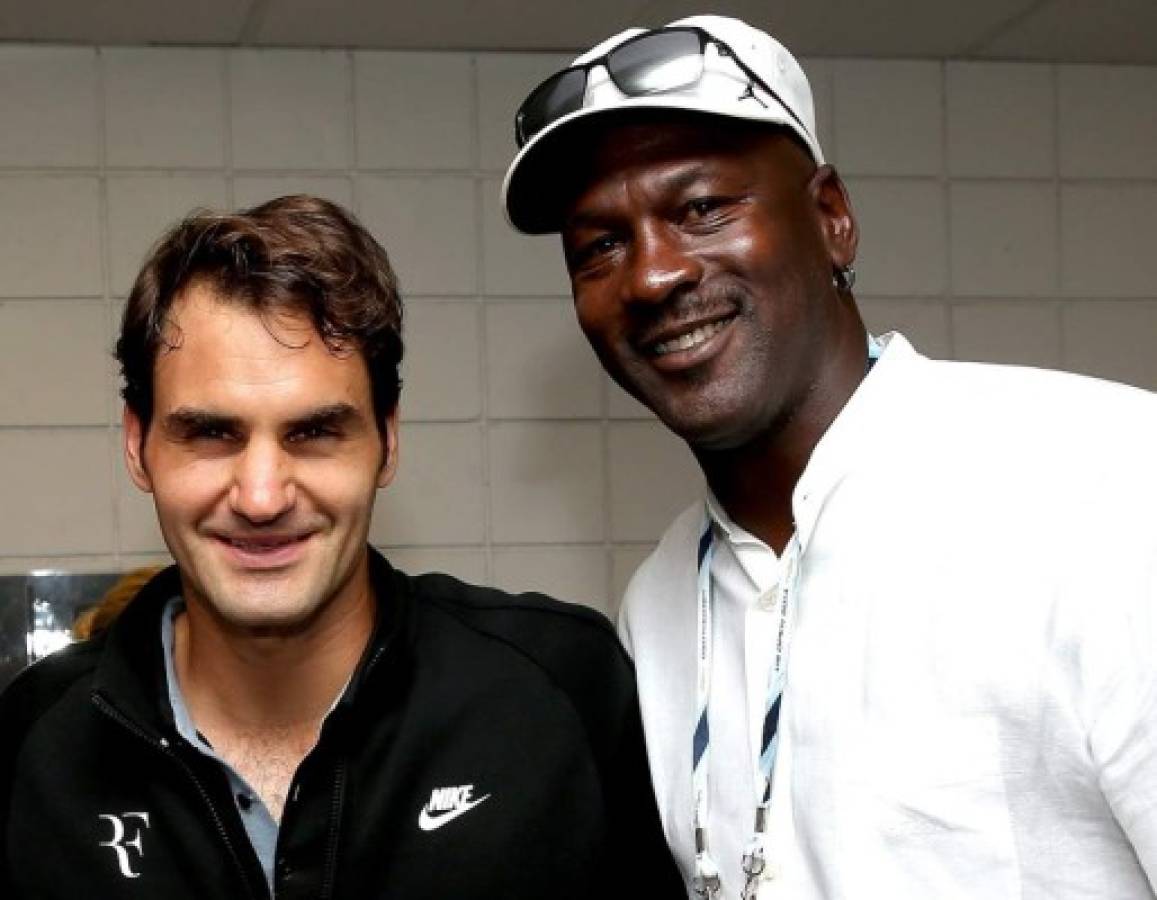 VIDEO: La jugada de Roger Federer que impresionó a Michael Jordan