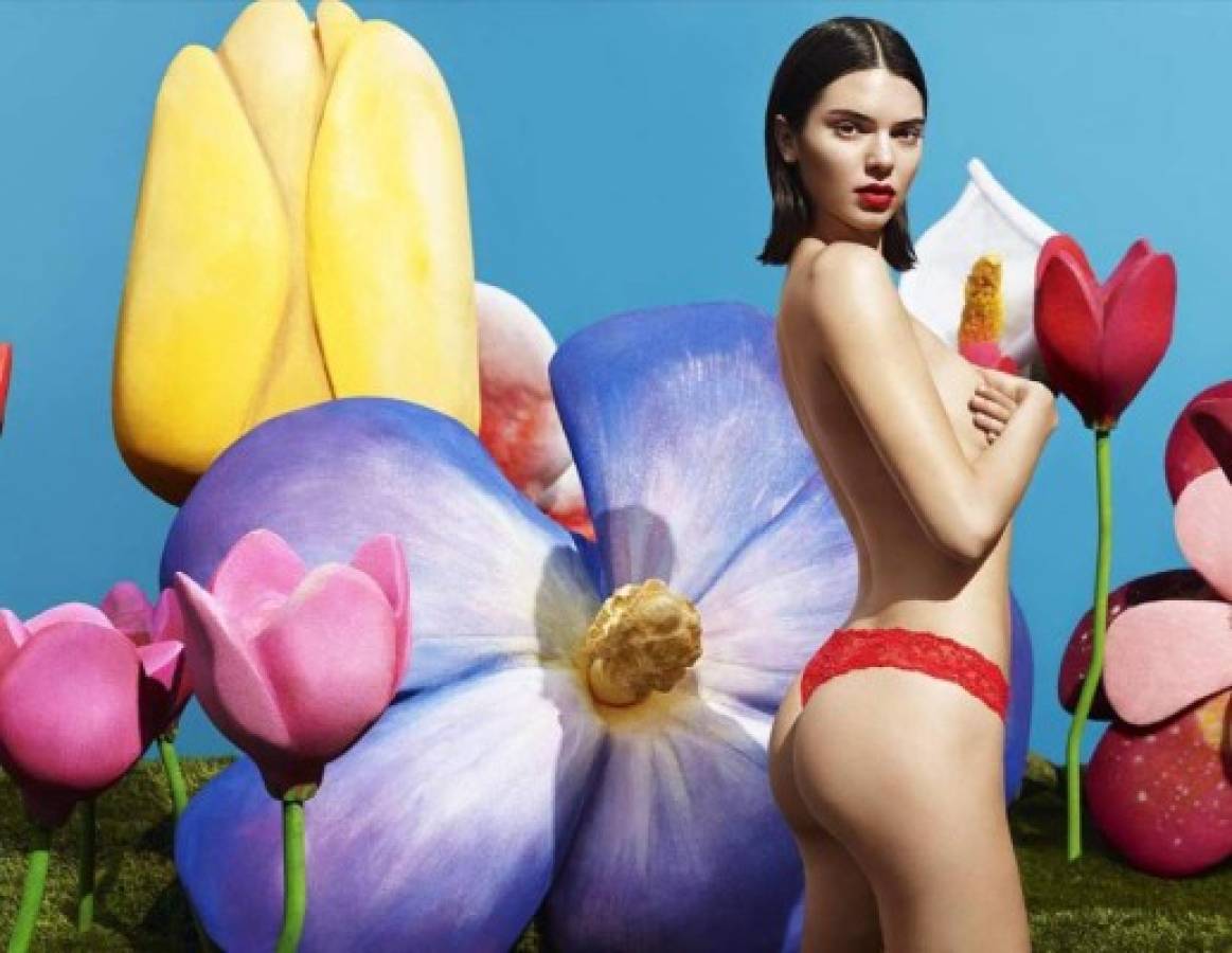 Kendall Jenner publica foto sexy e imita a su hermana Kylie