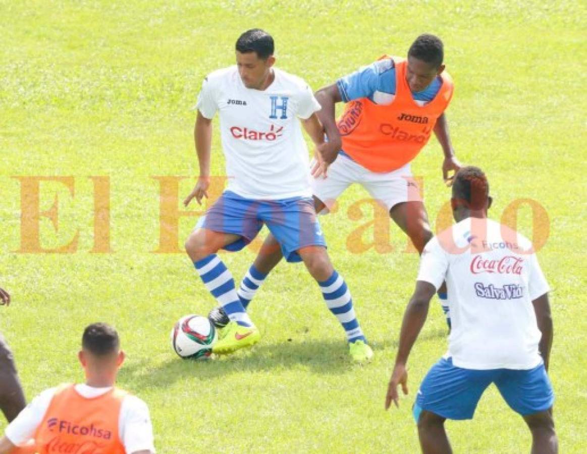 ¡Golearon a Rubilio! el singular entrenamiento de la Selección de Honduras