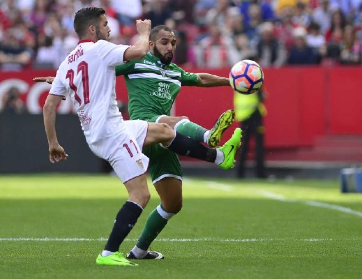 El Sevilla empata 1-1 ante el Leganés y se descuelga de la cabeza en La Liga