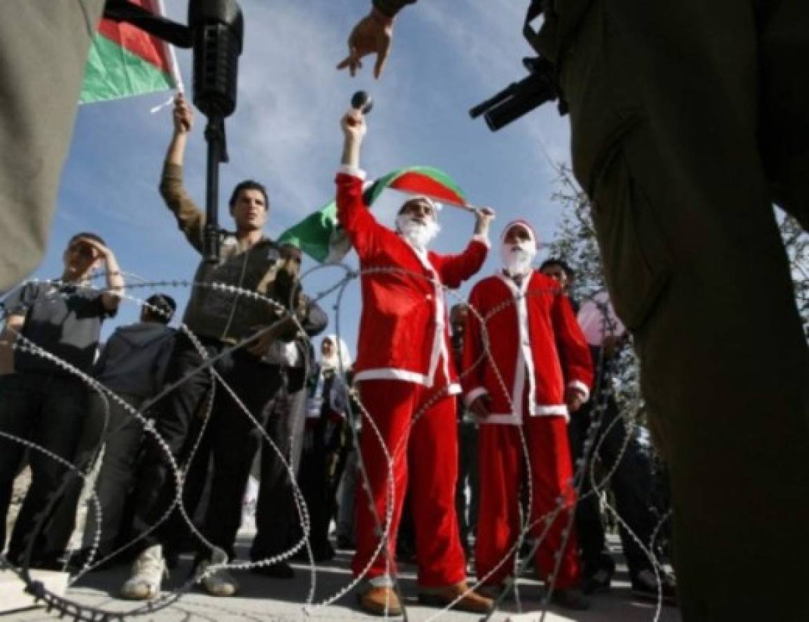 Belén celebra una Navidad marcada por el miedo y la violencia